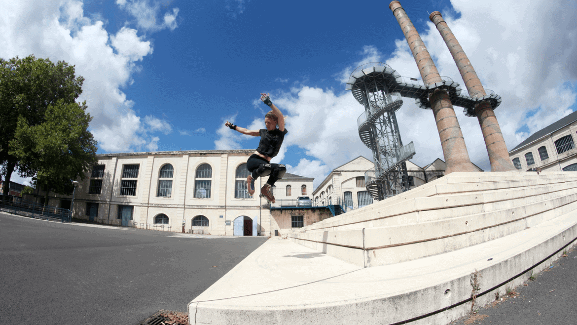 Virgeture roller skater France