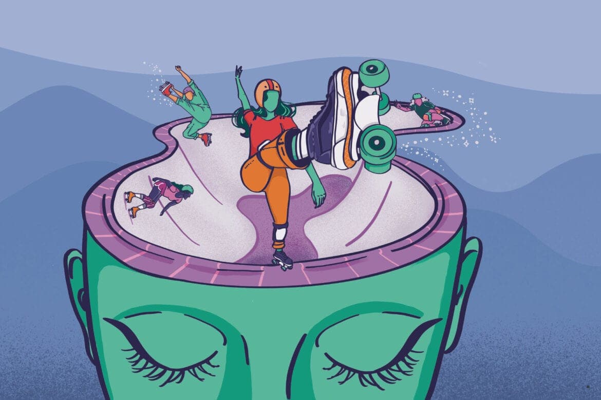 Building resilience through roller skating